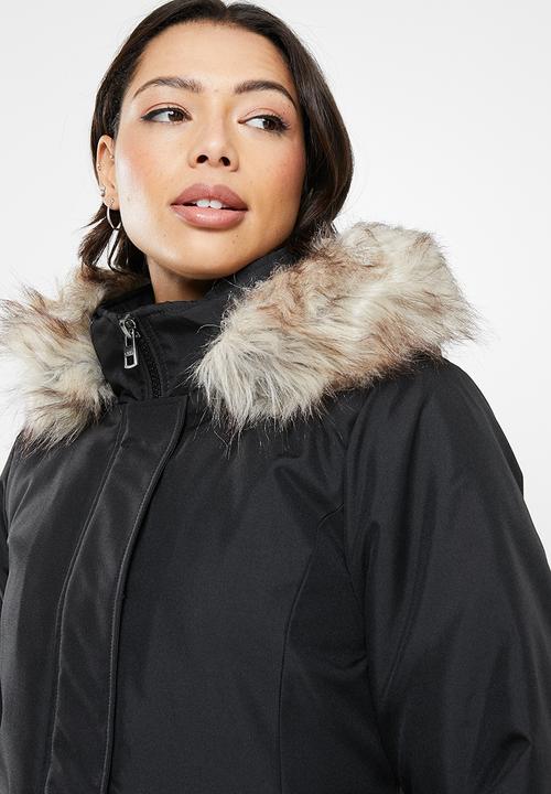 ONLY - Katy parka coat - black