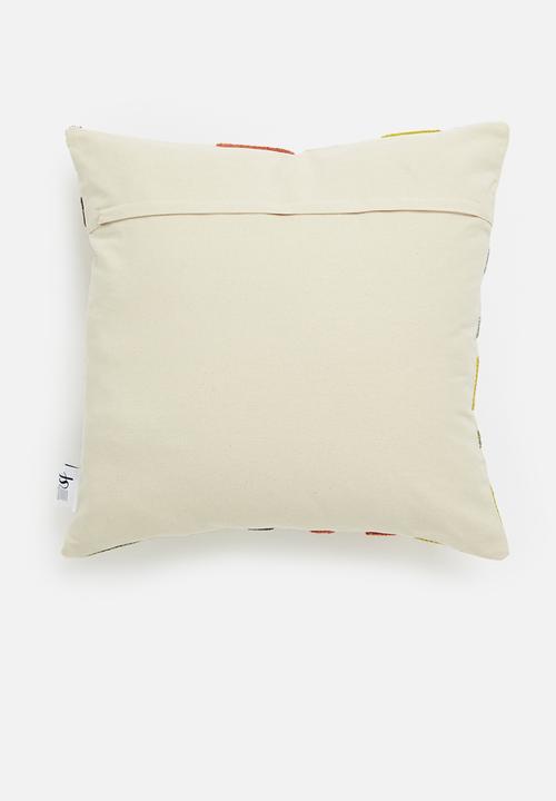 Sixth Floor - Embroidery cushion cover - multi