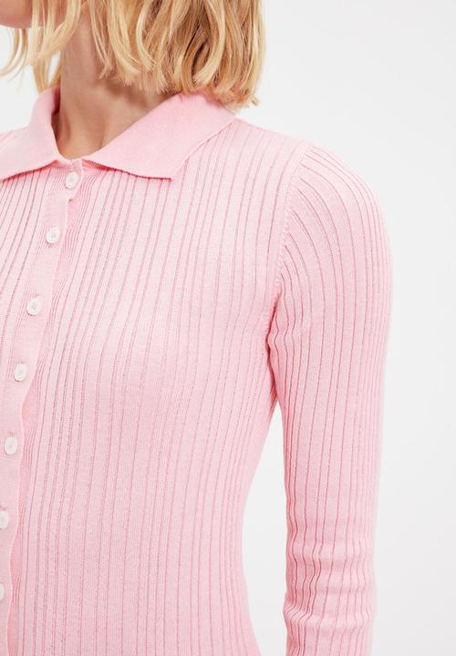 Trendyol - Knitwear cardigan - pink