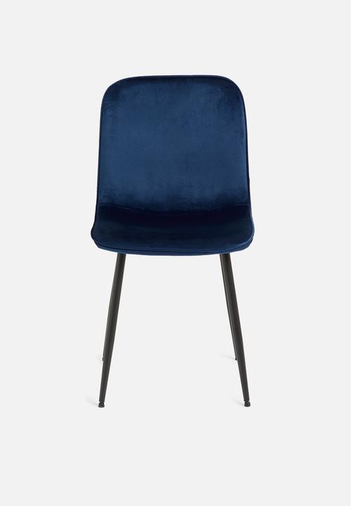 Sixth Floor - Delmy dining chair - navy