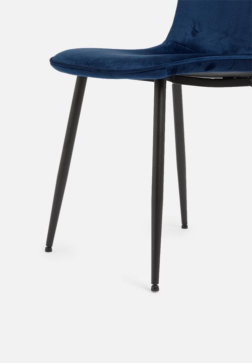 Sixth Floor - Delmy dining chair - navy