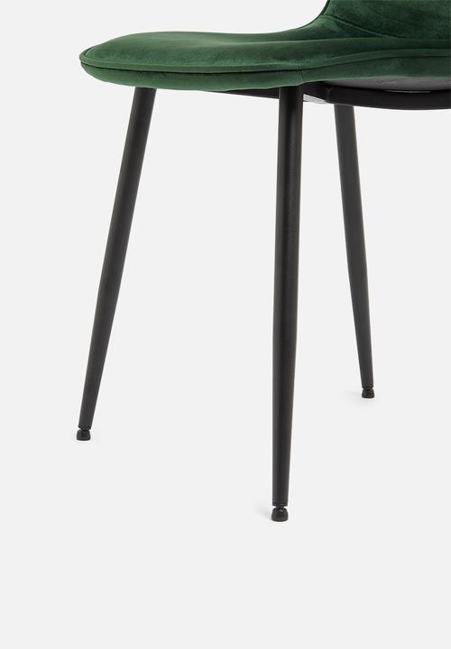 Sixth Floor - Delmy dining chair - green