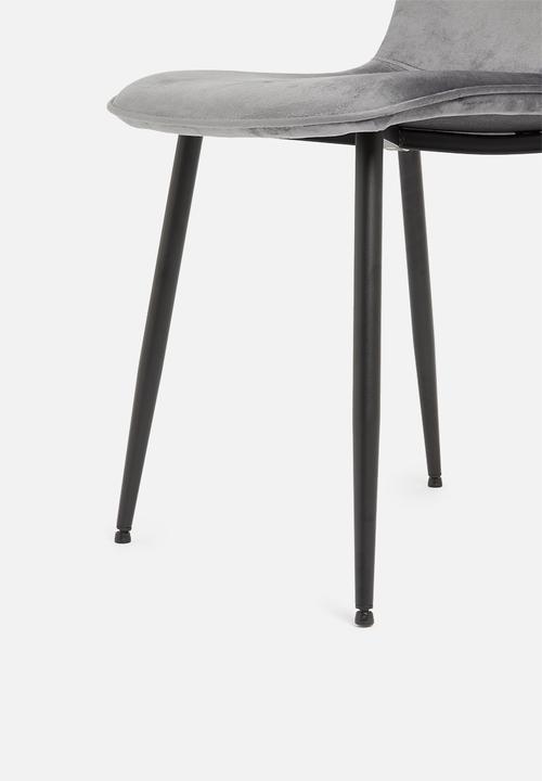 Sixth Floor - Delmy dining chair - grey