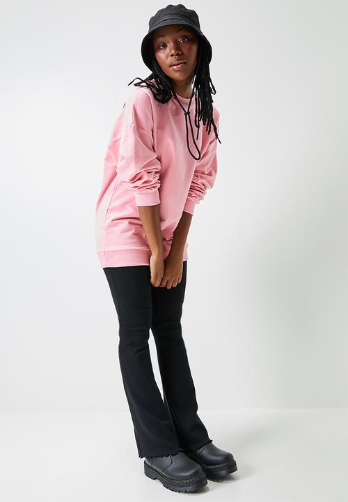 Blake - Oversized crew sweat - pink