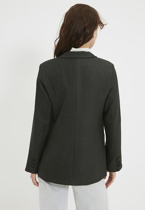 Trendyol - Buttoned blazer - grey