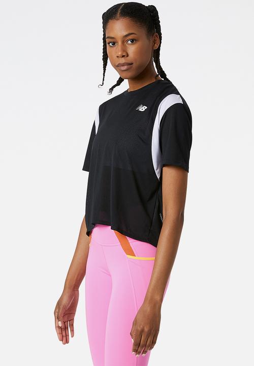 New Balance  - Classic box tee - black & white