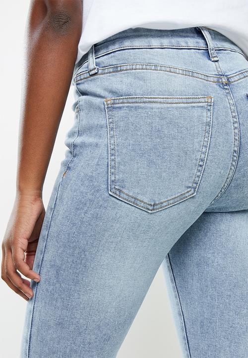 Cotton On - Mid rise skinny jean - byron blue