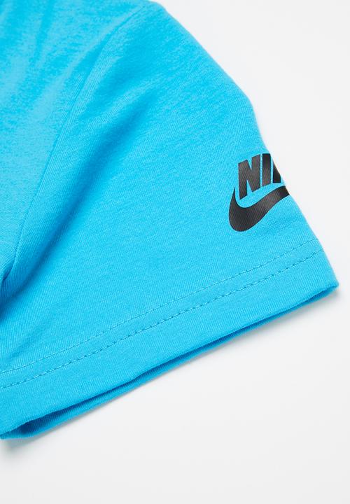 Nike - Nkb print hook tee - blue