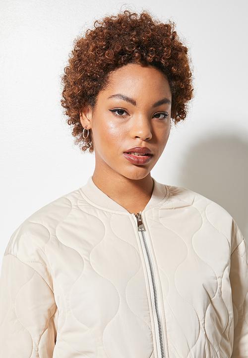 Superbalist - Quilted puffer - stone
