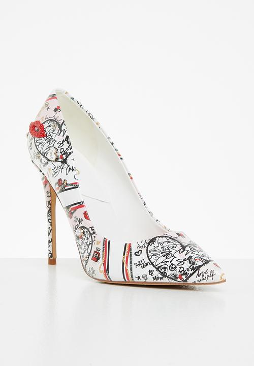 ALDO - Stessy_ court - white & black 