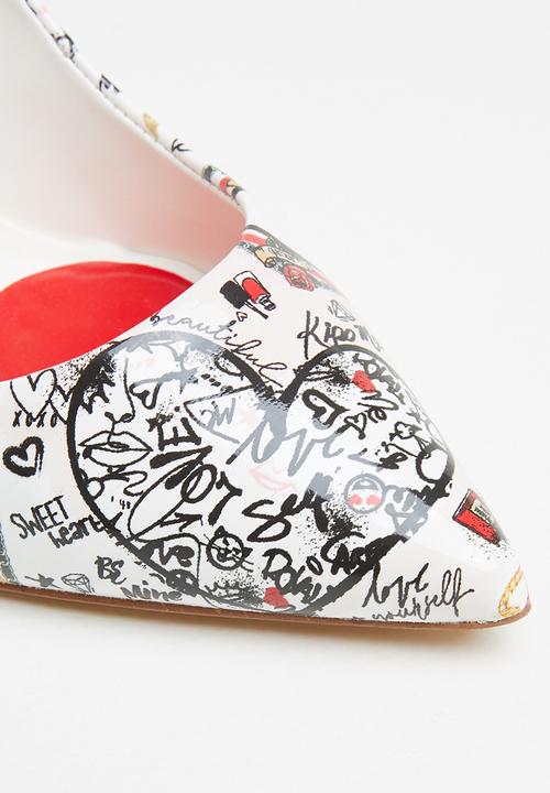 ALDO - Stessy_ court - white & black 