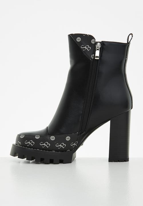 SISSY BOY - Mixed on repeat boot - black