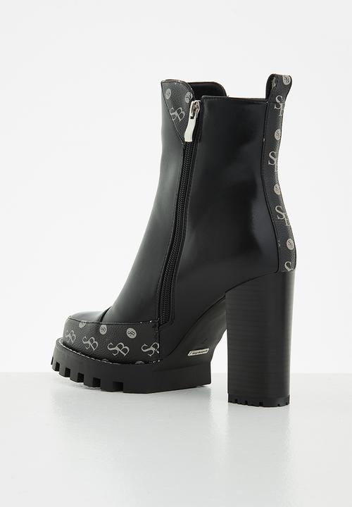 SISSY BOY - Mixed on repeat boot - black