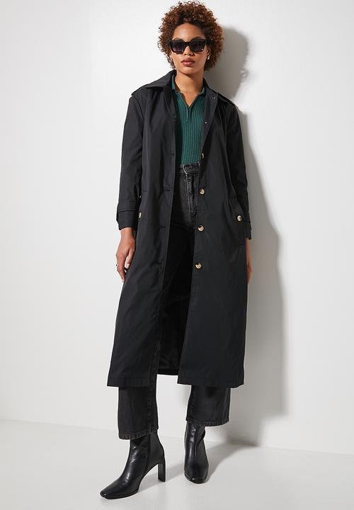 Superbalist - Trench coat - black