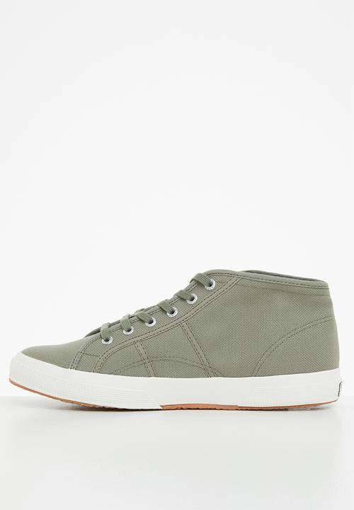 SUPERGA - Ab6 green safari f avorio