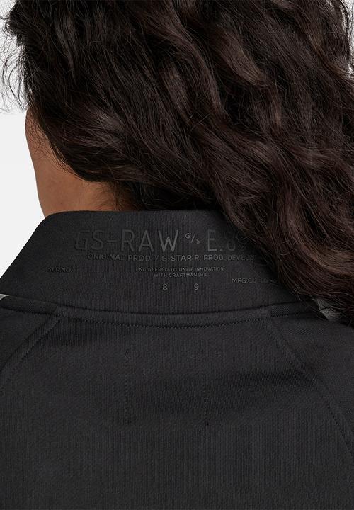 G-STAR - Tape raglan dress - black