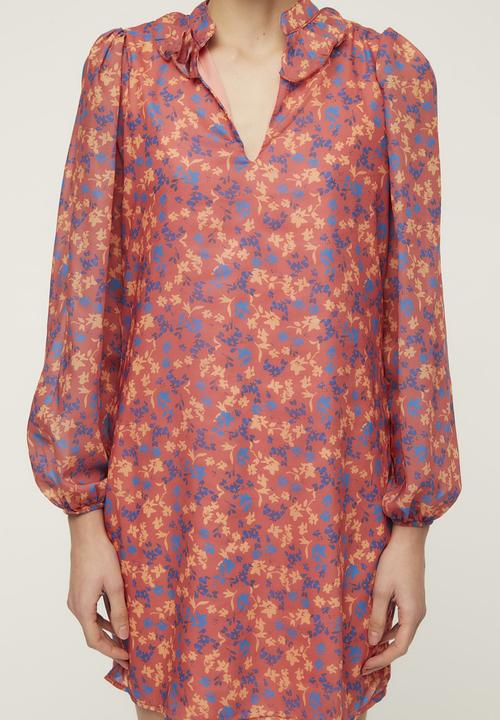 Trendyol - Pattern dress - brick