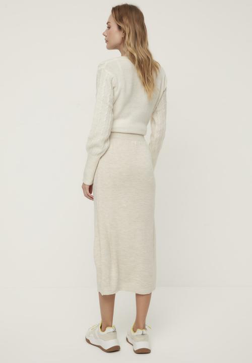 Trendyol - Baglama knitwear skirt - stone