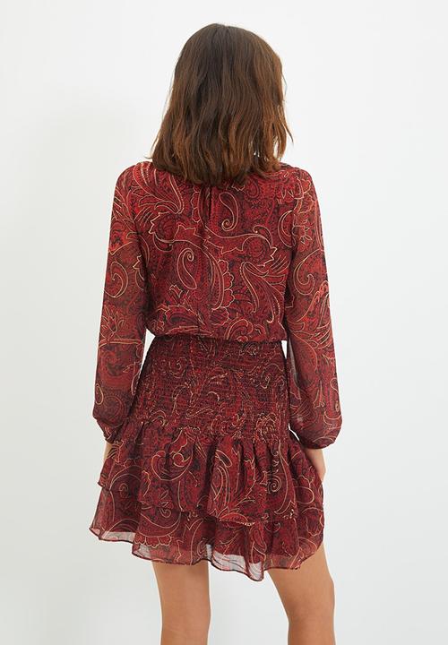 Trendyol - Ruffle dress - multi