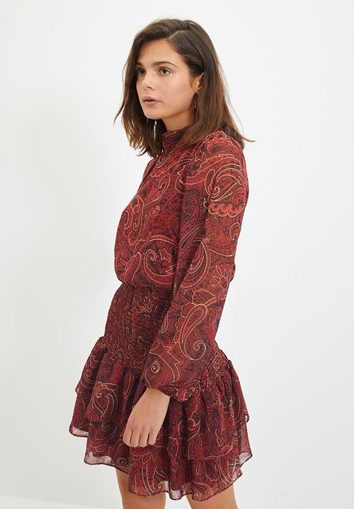 Trendyol - Ruffle dress - multi