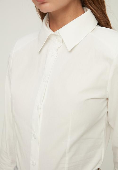Trendyol - Buttoned bodysuit - white