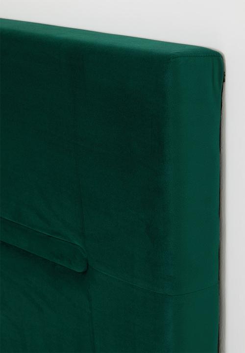 Sixth Floor - Retro bed - emerald green 