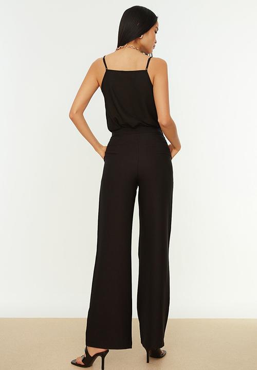 Trendyol - Basic trousers - black