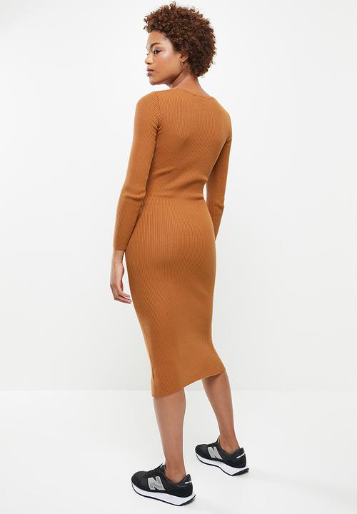 Glamorous - Ladies dress - rust