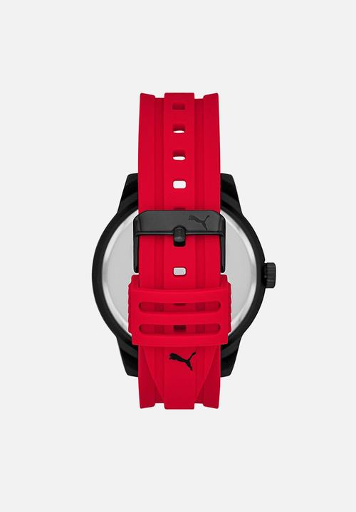 PUMA - Puma 5 - black & red 