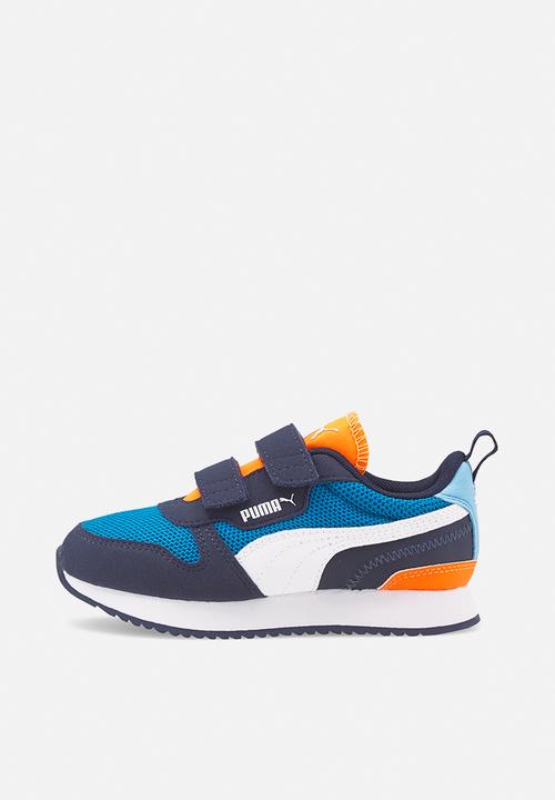 PUMA - Puma r78 v ps - mykonos blue-puma white-peacoat