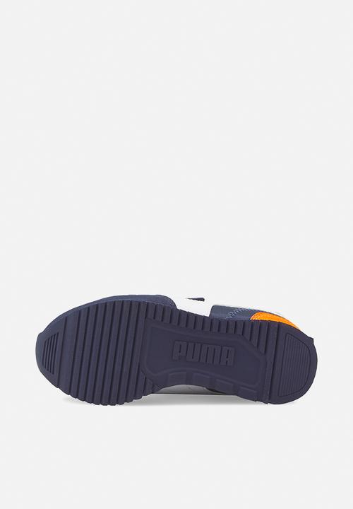 PUMA - Puma r78 v ps - mykonos blue-puma white-peacoat