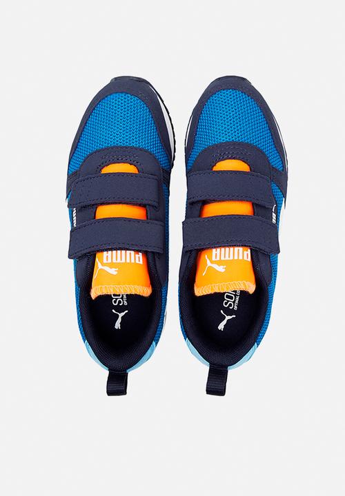 PUMA - Puma r78 v ps - mykonos blue-puma white-peacoat