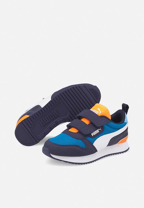 PUMA - Puma r78 v ps - mykonos blue-puma white-peacoat