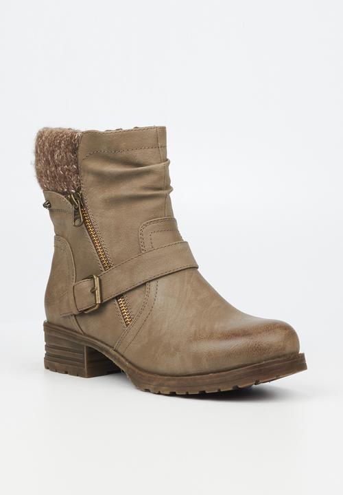 Miss Black - Jag1 ankle boot - taupe