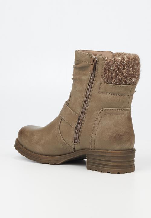 Miss Black - Jag1 ankle boot - taupe