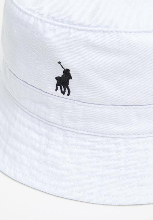 POLO - Classic twill bucket - white
