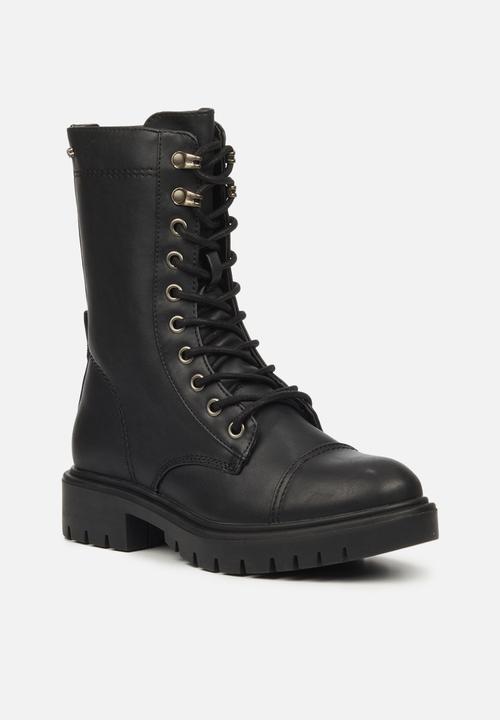 Miss Black - Persian1 lace-up boot - black