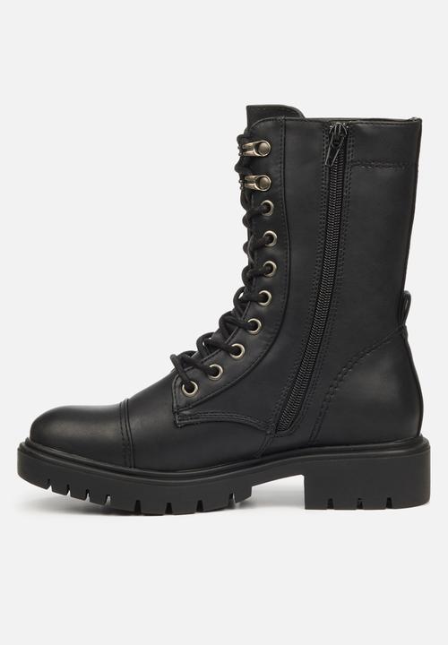 Miss Black - Persian1 lace-up boot - black