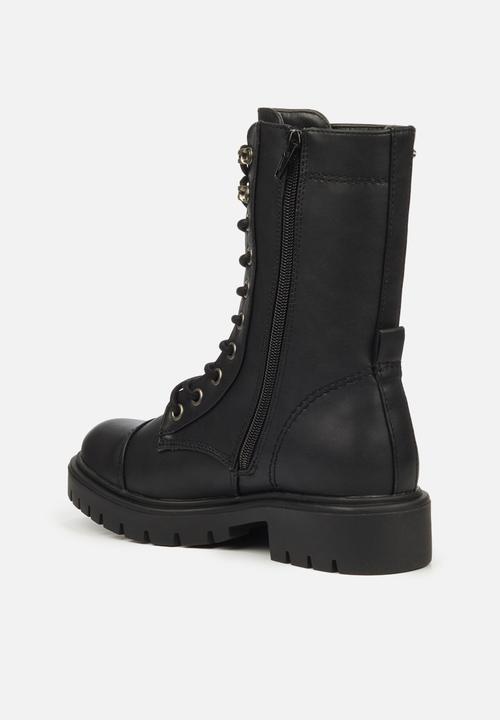 Miss Black - Persian1 lace-up boot - black
