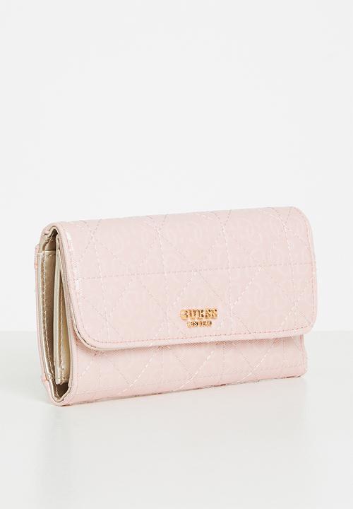 GUESS - Malia slg multi clutch - soft pink