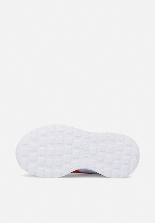 PUMA - Graviton ac ps - gray violet- white-cherry tomato-ocean dive-mykonos