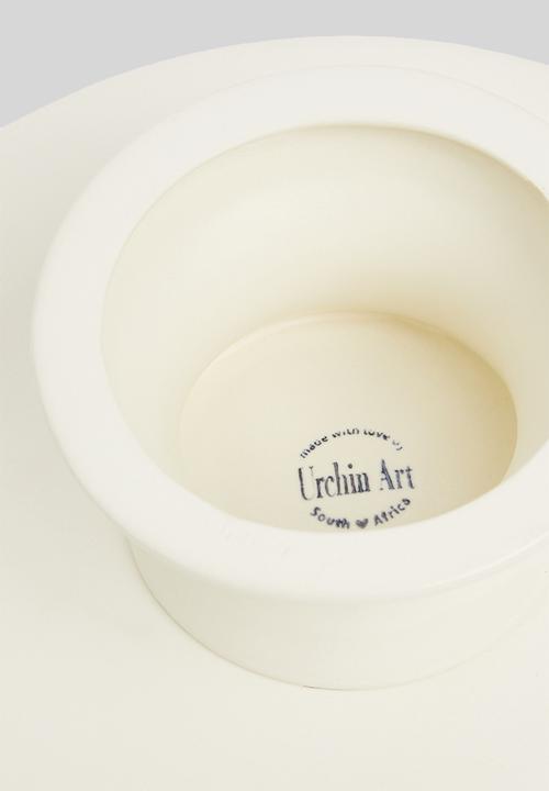 Urchin Art - Cirilla cake stand - cream & gold
