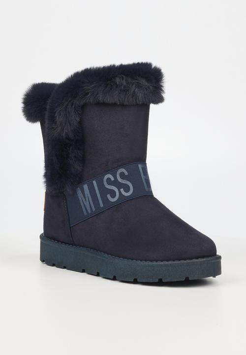 Miss Black - Rae1 ankle boot - navy