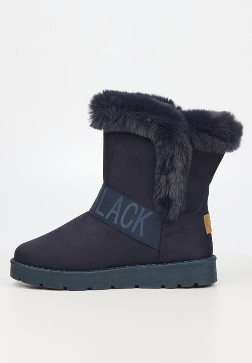 Miss Black - Rae1 ankle boot - navy