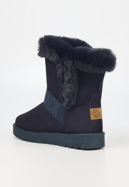 Miss Black - Rae1 ankle boot - navy