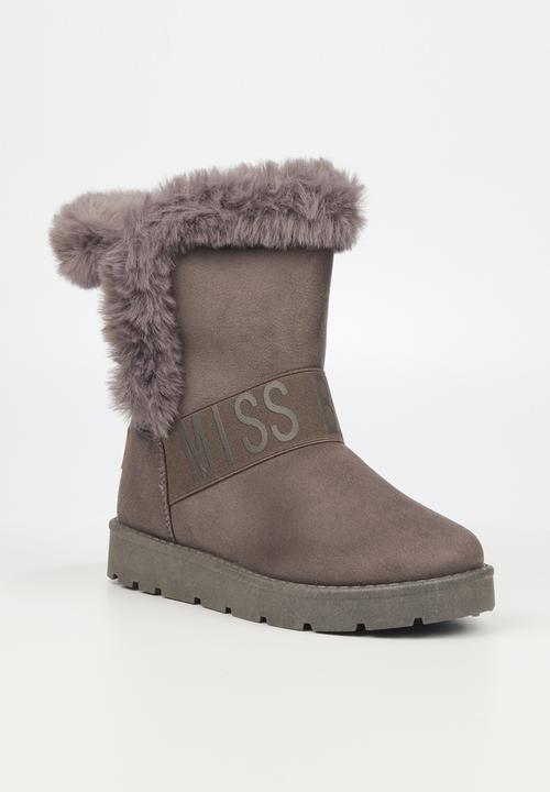 Miss Black - Rae1 ankle boot - grey