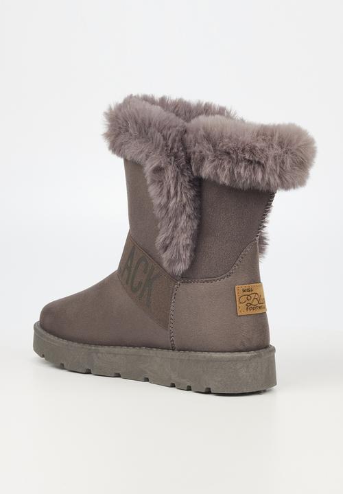Miss Black - Rae1 ankle boot - grey
