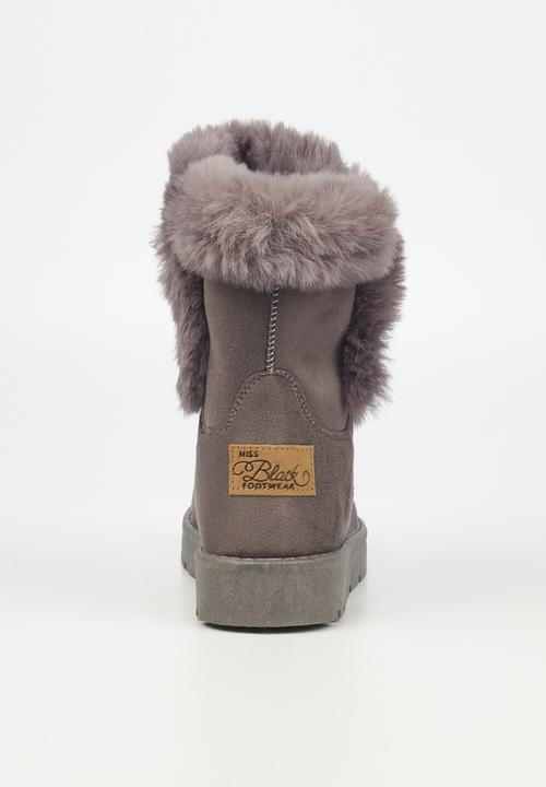 Miss Black - Rae1 ankle boot - grey