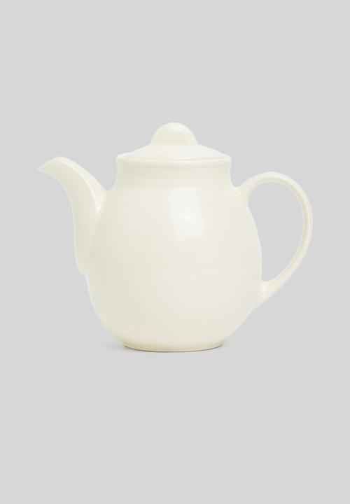 Urchin Art - Cirilla teapot- cream & gold