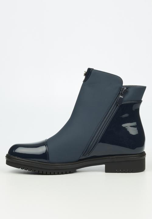 Miss Black - Radar1 ankle boot - navy